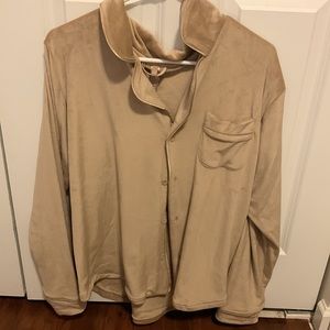 Skims Velour Sleep Top